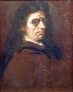 Luca  Giordano Self portrait painting